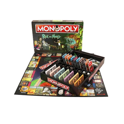 Настольная игра Монополия Рик и Морти Hasbro 033862 01